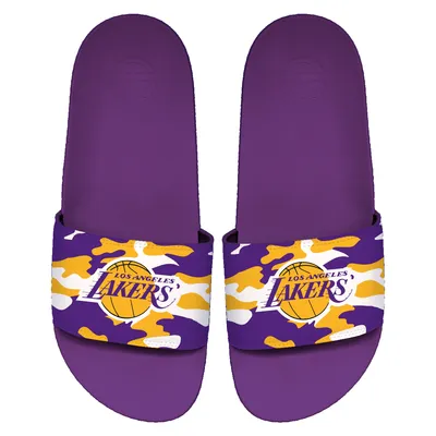 Los Angeles Lakers ISlide Camo Motto Slide Sandals
