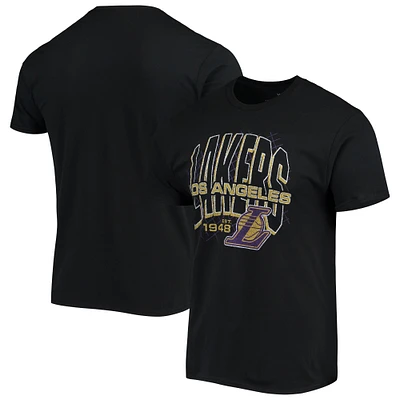 T-shirt pour homme Junk Food Black Los Angeles Lakers Playground