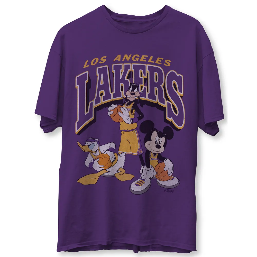 Lids Los Angeles Lakers Junk Food Disney Mickey Squad T-Shirt