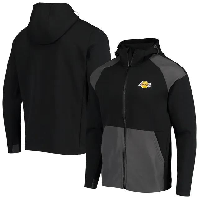 Los Angeles Lakers Antigua Team Logo Victory Pullover Hoodie - Black