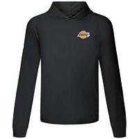 Men's Levelwear Black Los Angeles Lakers Dimension R Pullover Hoodie