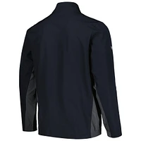 Veste noire entièrement zippée Levelwear pour hommes des Los Angeles Lakers Harrington