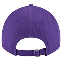 Casquette ajustable 9TWENTY pour homme avec patch Victory Grove de Los Angeles Lakers New Era violet