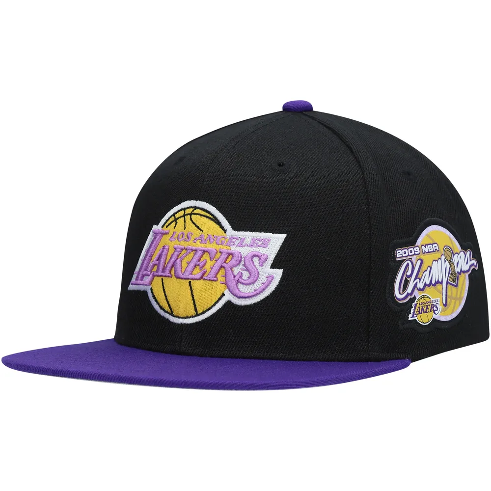 NEW ERA 9FIFTY WHITE CROWN PATCHES LOS ANGELES LAKERS TWO TONE SNAPBACK