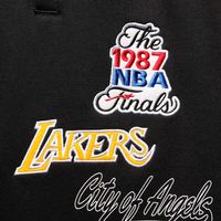 Men's Mitchell & Ness Black Los Angeles Lakers Champs City Fleece Jogger Pants