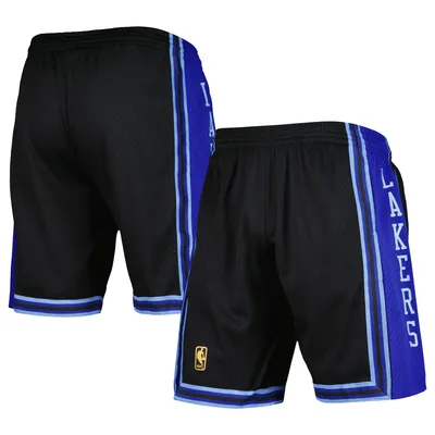 Los Angeles Lakers Mitchell & Ness Hardwood Classics Reload Swingman Shorts