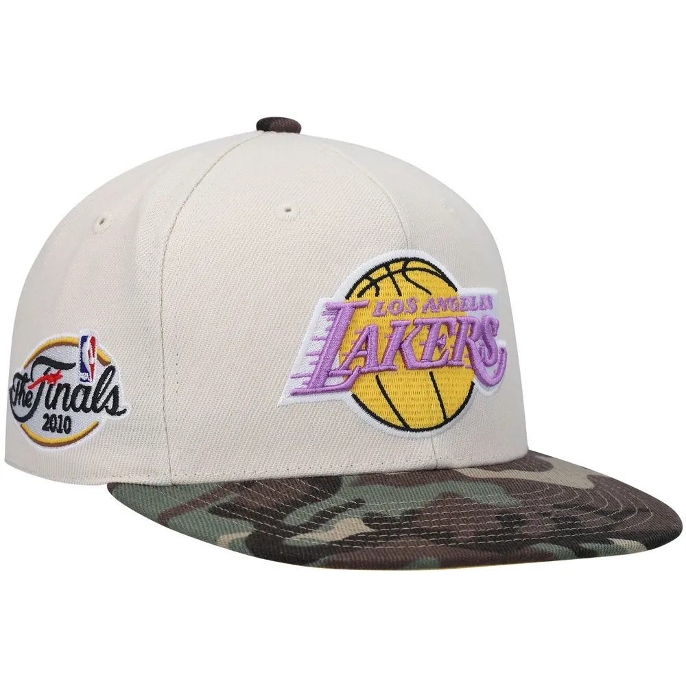 New Era Men's Blue Los Angeles Lakers Side Patch 59FIFTY Fitted