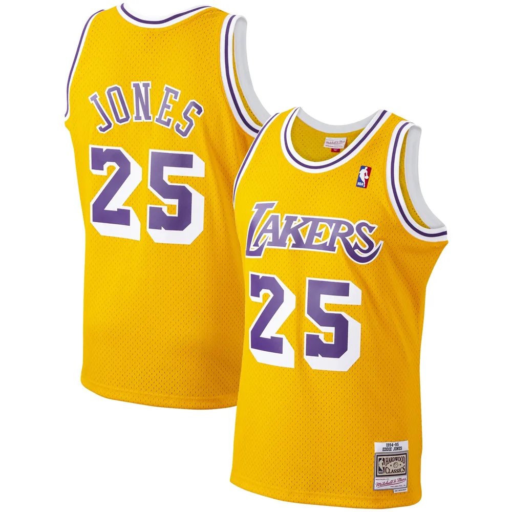Mitchell & Ness LA Lakers Shaq Jersey Mens Size M Black Red Green  Swingman New