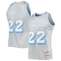 Men's Los Angeles Lakers Elgin Baylor Mitchell & Ness Royal Hardwood Classics 1960-61 Swingman Jersey