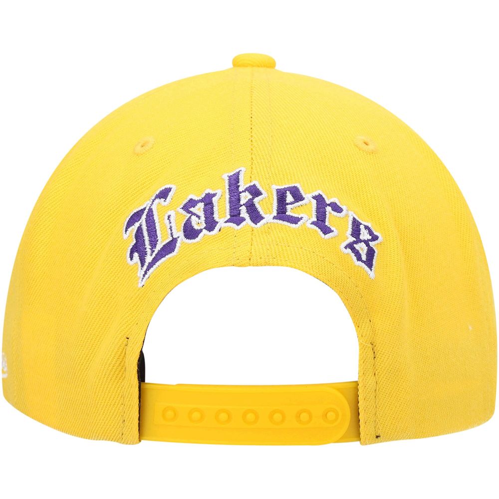 Men's Mitchell & Ness Gold Los Angeles Lakers Hardwood Classics