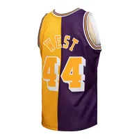 Men's Mitchell & Ness Gold/Purple Los Angeles Lakers Hardwood