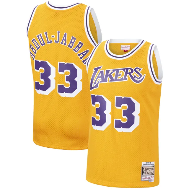 Lids Shaquille O'Neal Los Angeles Lakers Mitchell & Ness 1996-97 Hardwood  Classics Doodle Swingman Jersey - White