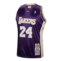 Maillot Homme Mitchell & Ness Kobe Bryant Purple Los Angeles Lakers Hall of Fame Class 2020 # 24 Authentic Hardwood Classics Jersey