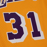 Men's Mitchell & Ness Kurt Rambis Gold Los Angeles Lakers 1984/85 Swingman Jersey