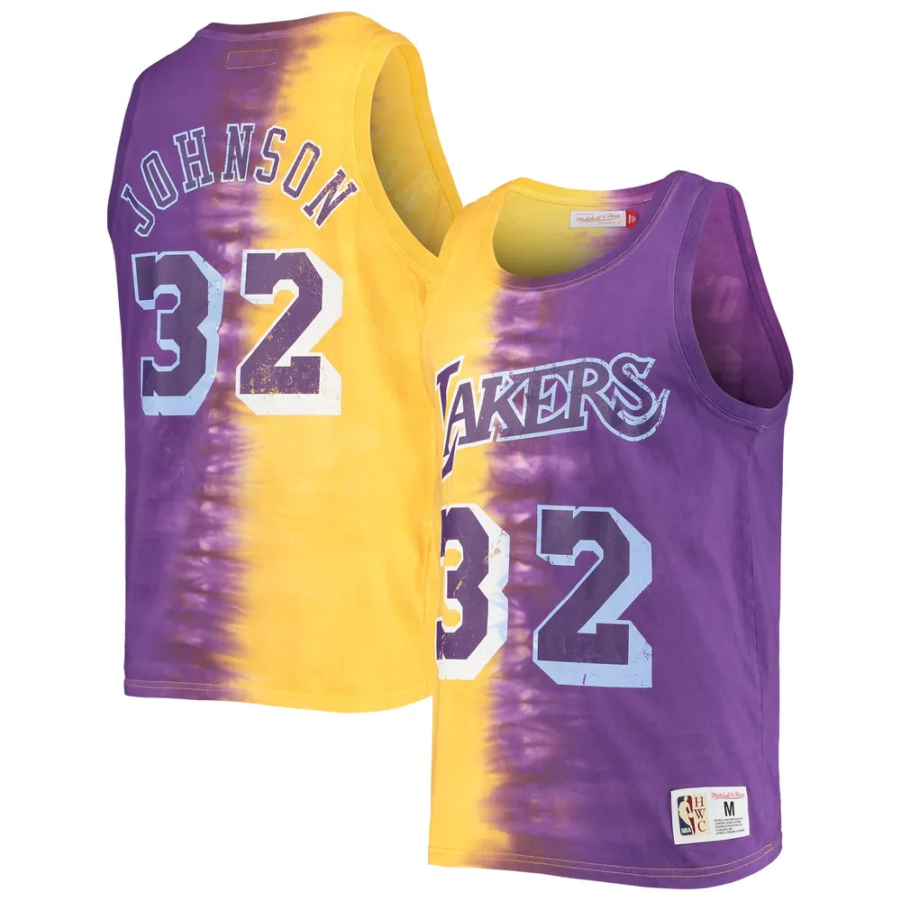 Magic Johnson Los Angeles Lakers Mitchell & Ness Hardwood Classics