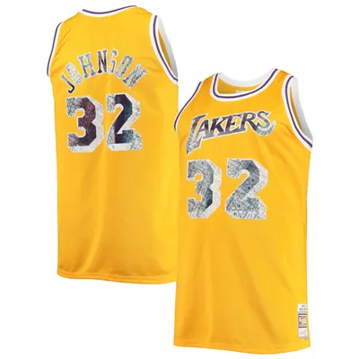  Mitchell & Ness Magic Johnson 32 Replica Swingman NBA