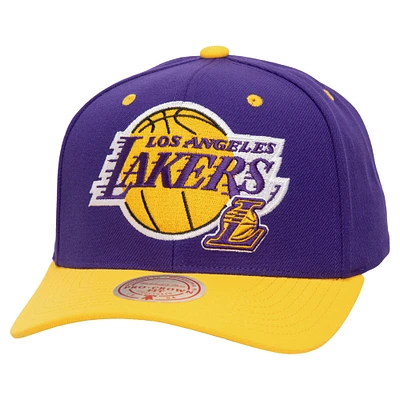 Casquette Snapback Violet Los Angeles Lakers All In 2.0 Pro Crown pour hommes