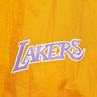 Veste coupe-vent entièrement zippée pour homme Mitchell & Ness Los Angeles Lakers Hardwood Classics Big Shot Premium violette