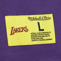 Men's Mitchell & Ness Purple Los Angeles Lakers Hardwood Classics Neon Nights Premium T-Shirt