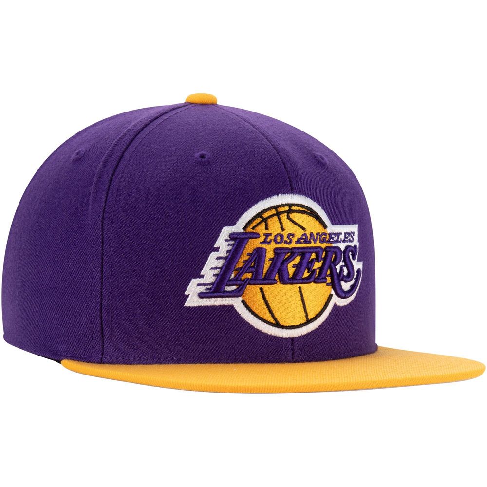 Mitchell & Ness Lakers Two-Tone Strapback Dad Hat