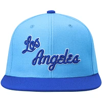 Men's Mitchell & Ness Royal/Powder Blue Los Angeles Lakers Hardwood Classics Team Two-Tone 2.0 Snapback Hat