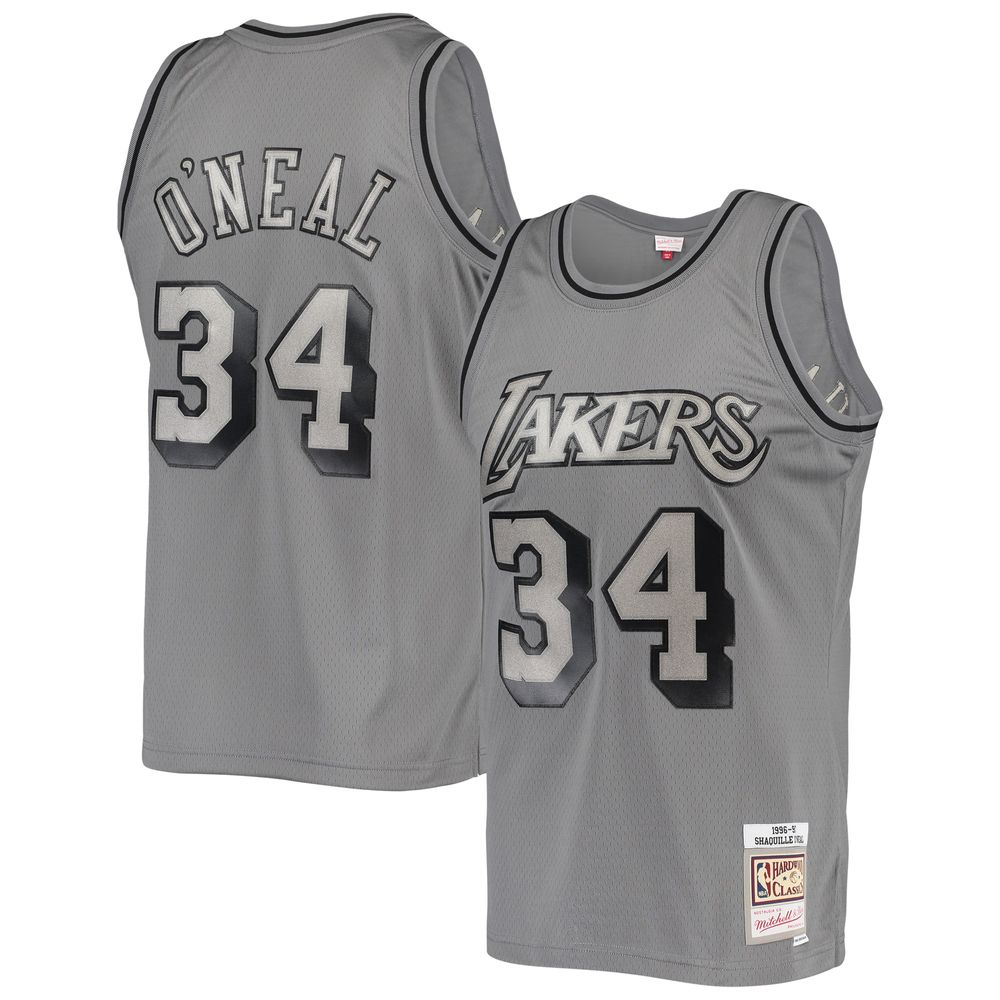 shaq pinstripe jersey