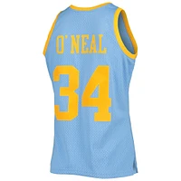 Men's Mitchell & Ness Shaquille O'Neal Powder Blue Los Angeles Lakers 2001/02 Hardwood Classics Swingman Jersey