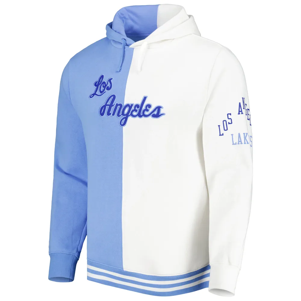 Men's Mitchell & Ness Powder Blue Los Angeles Lakers Hardwood