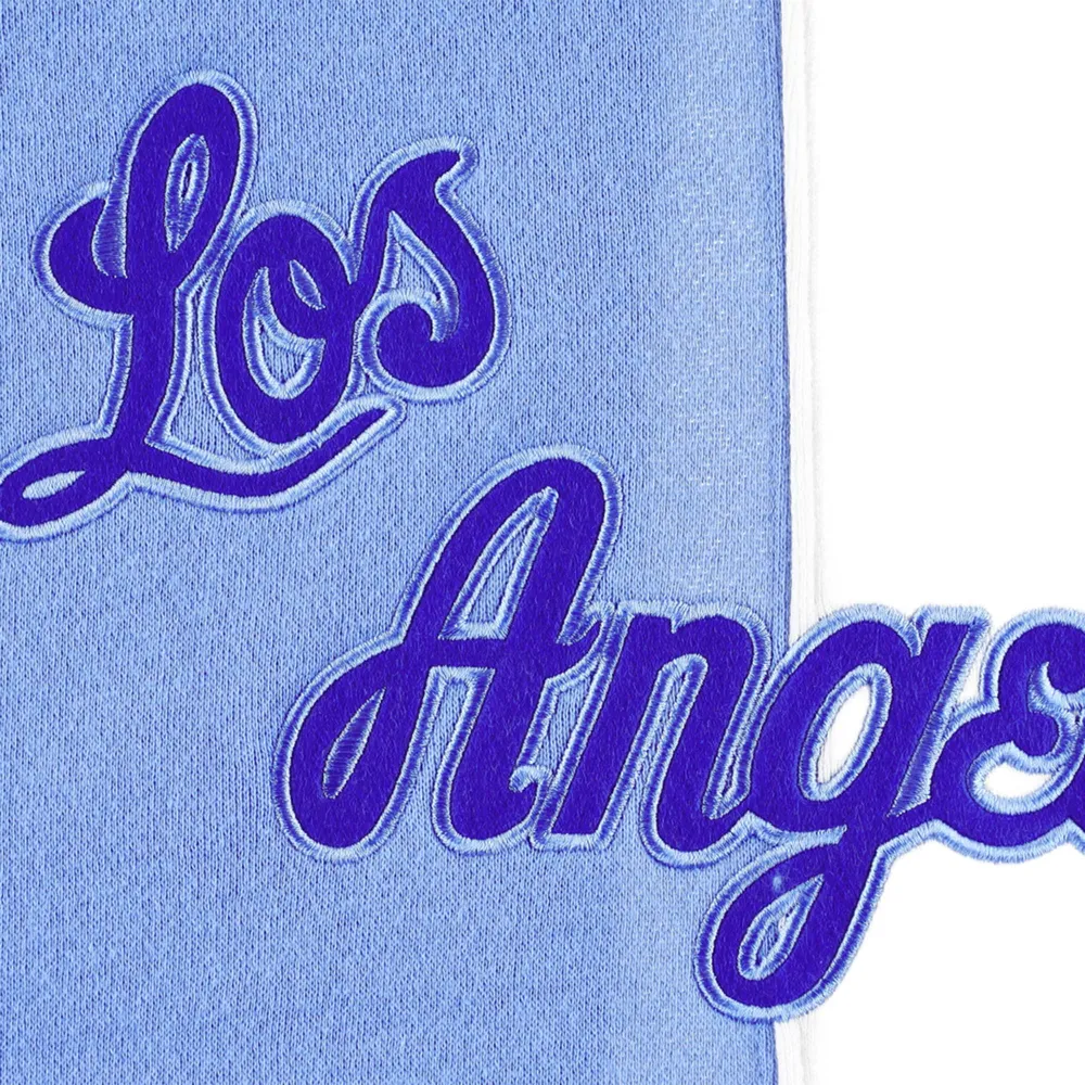 Men's Mitchell & Ness Powder Blue/White Los Angeles Lakers Big