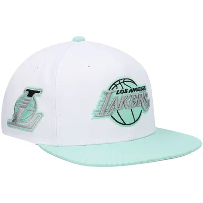 LOS ANGELES LAKERS LOGO SNAPBACK HAT OMBRE (BLUE/WHITE/PINK)