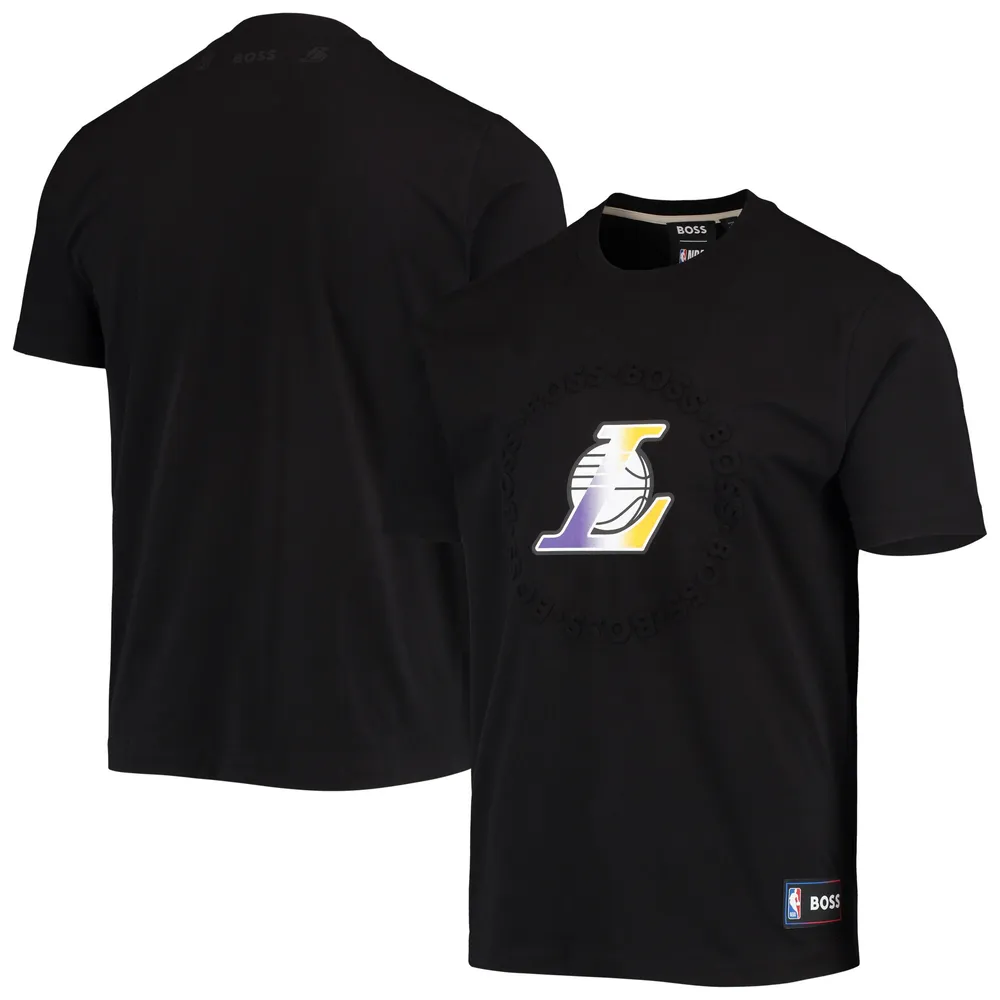 Nike Nba Los Angeles Lakers Mantra Short Sleeve T-Shirt Black