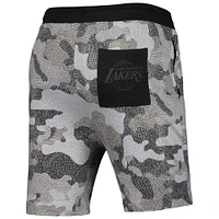 Men's NBA x Hugo Boss Los Angeles Lakers Black Slam Camo Shorts