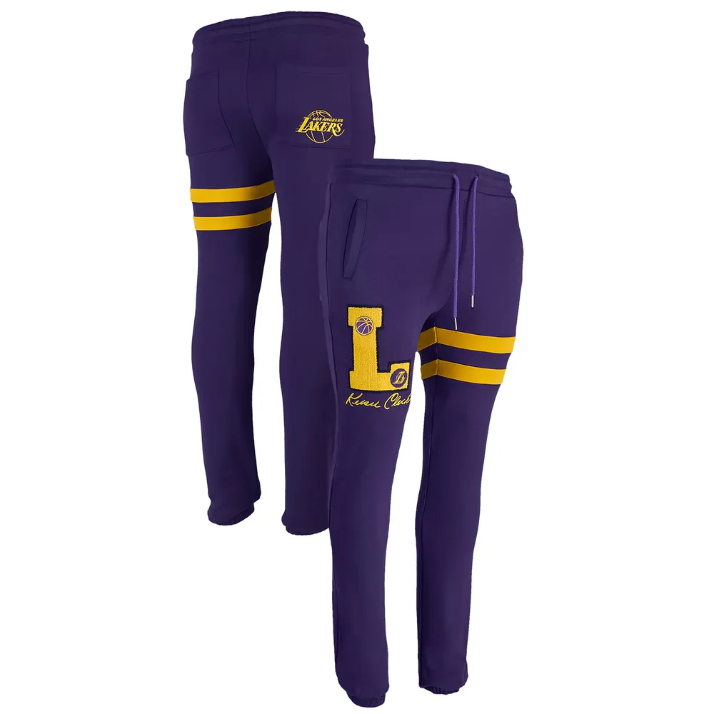 NBA, Pants, Nba La Lakers Purplegold Pajama Sweatpants M