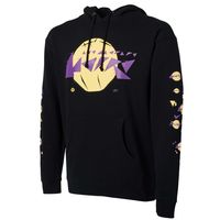 Men's NBA x Naturel Black Los Angeles Lakers No Caller ID Pullover Hoodie