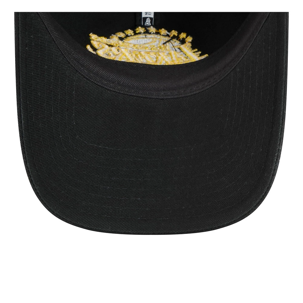 Casquette ajustable 9TWENTY City Edition 2024/25 Los Angeles Lakers New Era noire pour homme