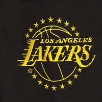 Sweat à capuche épais en chenille Los Angeles Lakers 2024/25 City Edition pour homme New Era noir