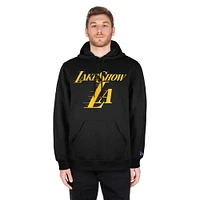 Sweat à capuche noir Los Angeles Lakers 2024/25 City Edition pour homme New Era