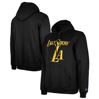 Men's New Era Black Los Angeles Lakers 2024/25 City Edition Pullover Hoodie