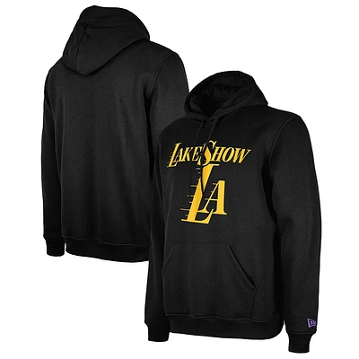 Sweat à capuche noir Los Angeles Lakers 2024/25 City Edition pour homme New Era