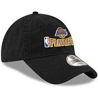 Men's New Era  Black Los Angeles Lakers 2025 NBA Playoffs 9TWENTY Adjustable Hat