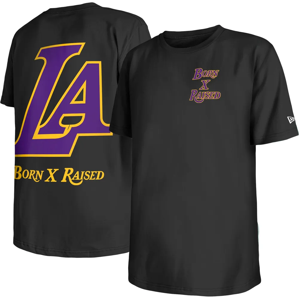 New Era Los Angeles Lakers White Born x Raised T-Shirt
