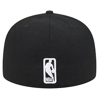 Casquette ajustée UV 59FIFTY Los Angeles Lakers noire New Era pour homme