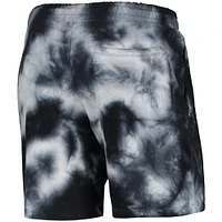 NWE LAKERS NOIR HOMME FLEECE TIE DYE SHORT SHTMEN