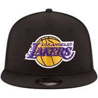 Men's New Era Los Angeles Lakers Official Team Color 9FIFTY Snapback Hat