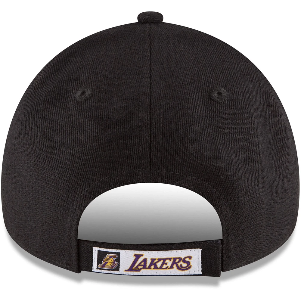 Casquette ajustable The League 9FORTY pour homme New Era Los Angeles Lakers couleur noire