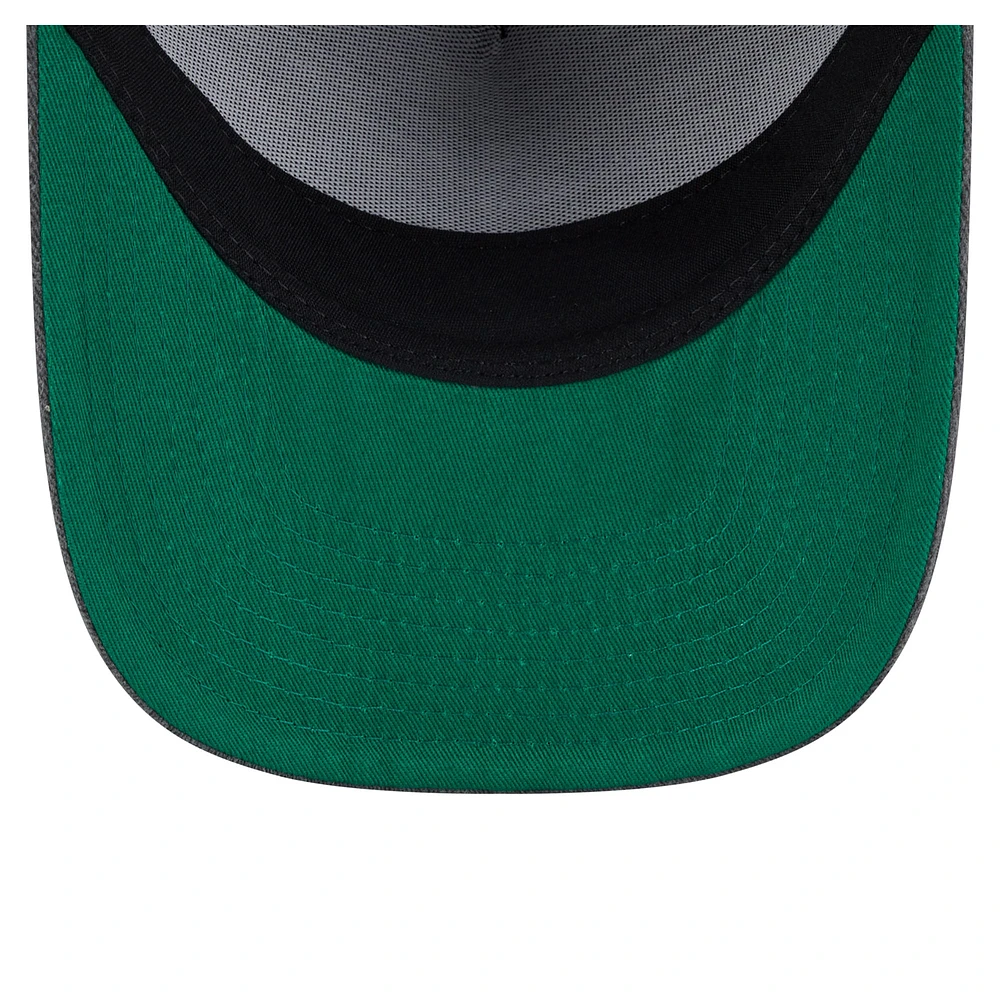 Casquette snapback pré-courbée 9FIFTY des Los Angeles Lakers de New Era pour homme, couleur anthracite