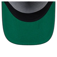 Casquette snapback pré-courbée 9FIFTY des Los Angeles Lakers de New Era pour homme, couleur anthracite