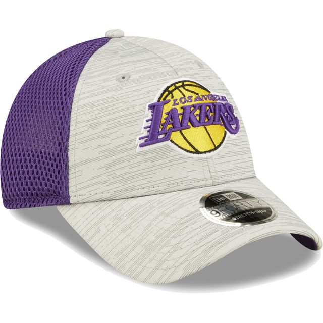 Casquette Snapback Active 9FORTY Los Angeles Lakers New Era pour homme - gris/violet - Casquette