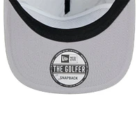 Casquette de golf à visière rabattable en velours côtelé Los Angeles Lakers de New Era pour homme, gris