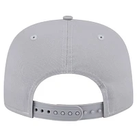 Men's New Era Gray Los Angeles Lakers Throwback Property Of Golfer Snapback Hat